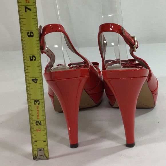 Vince Camuto Red Slingback Sandals - Picture 8 of 14